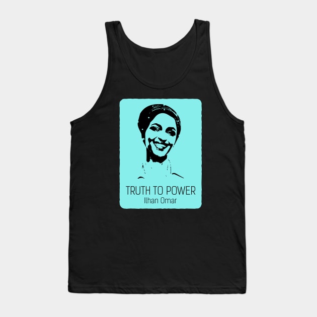 Truth To Power Squad Ilhan Omar T-Shirt Tank Top by WildZeal